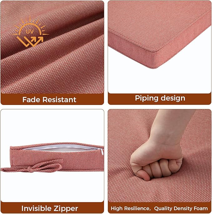 Patio Chair Cushion 18"x18"x2.5" - Image 5