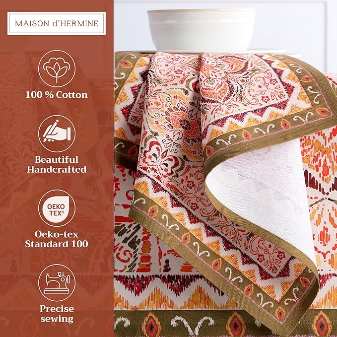 Maison d' Hermine Cloth Napkins Set of 4 100% Cotton - Image 2