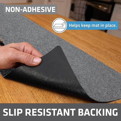 Drymate Premium Luxury Shelf & Drawer Liner, Thick Cushioned Fabric, - Image 2