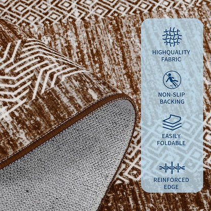 GarveeHome Extra Large Area Rug 10x13 Modern Geometric Rug - Image 3