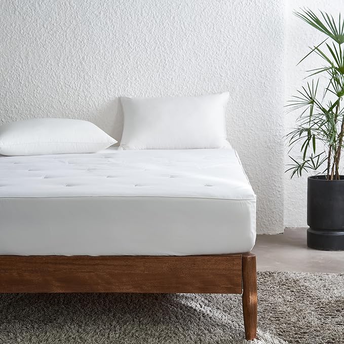 Simple&Opulence Cooling Quilted Mattress Pad – Fitted Sheet Mattress Protector by SimpleOpulence