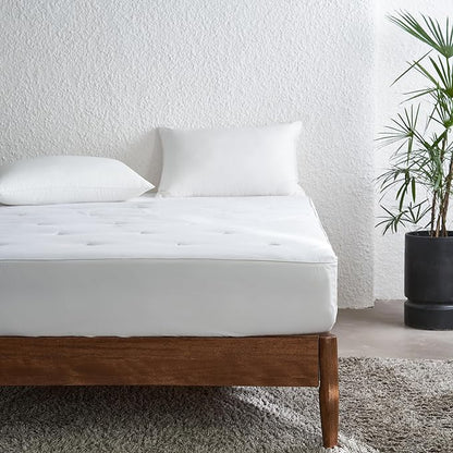 Simple&Opulence Cooling Quilted Mattress Pad – Fitted Sheet Mattress Protector by SimpleOpulence