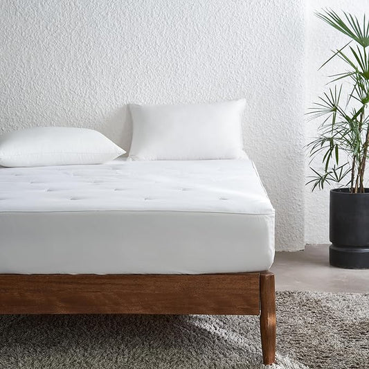 Simple&Opulence Cooling Quilted Mattress Pad – Fitted Sheet Mattress Protector by SimpleOpulence