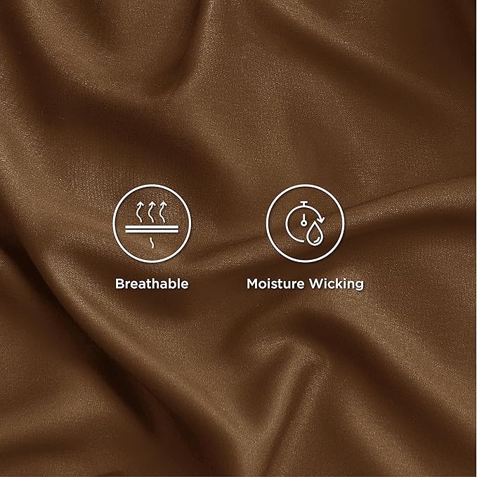Bedsure California King Sheet Sets, Cooling Sheets - Image 4