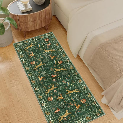 DUKINO 2x5 Rug for Hallway, Washable Kitchen Runner Rug - Image 3