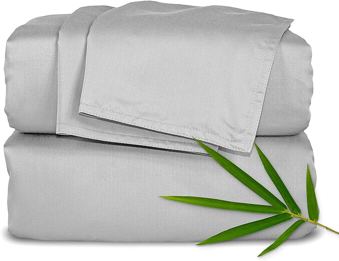 Pure Bamboo Twin Sheets, Genuine 100% Organic Viscose Derived from Bamboo Bed by PureBamboo