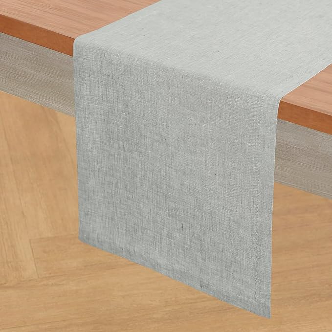 Solino Home Linen Table Runner 108 Inches Long by SolinoHome