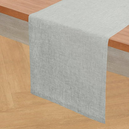 Solino Home Linen Table Runner 48 Inches by SolinoHome