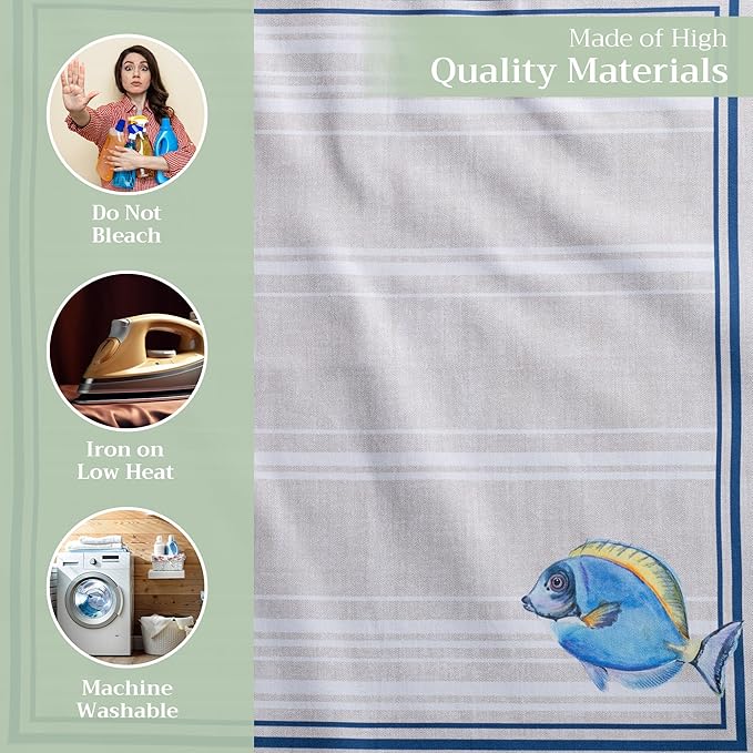 Maison d' Hermine Cloth Napkins Set of 4 100% Cotton Everyday Reusable Square - Image 3