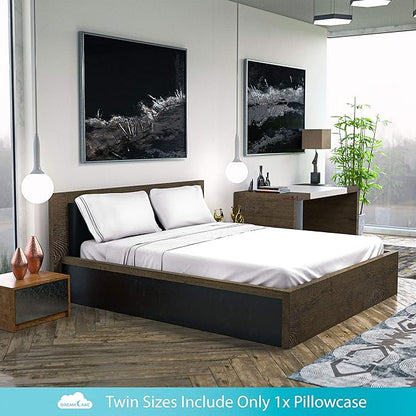 DREAMCARE Twin XL Sheet Sets – 3pcs Cooling Sheets – up to 15” Deep Pocket Twin - Image 7