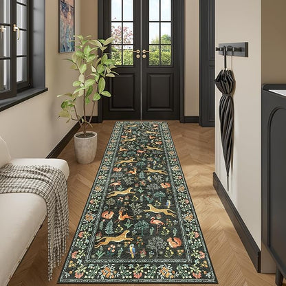 DUKINO 2x10 Rug for Hallway, Washable Kitchen Runner Rug - Image 5
