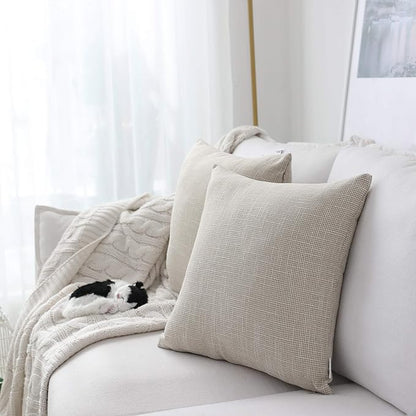 Kevin Textile Pillow Covers Decorative Lined Linen Euro Sham Throw Pillow Cover - Image 7
