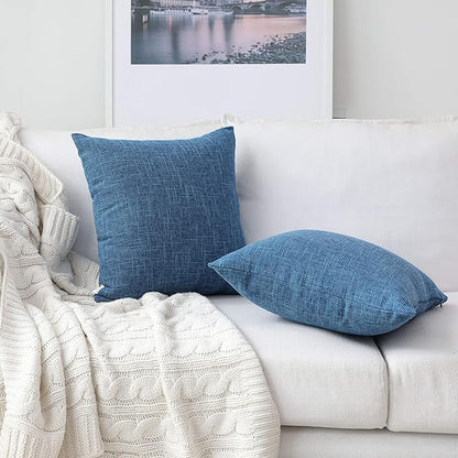 Kevin Textile Decorative Toss Pillow Case Star Striped Linen Cushion Cover - Image 4