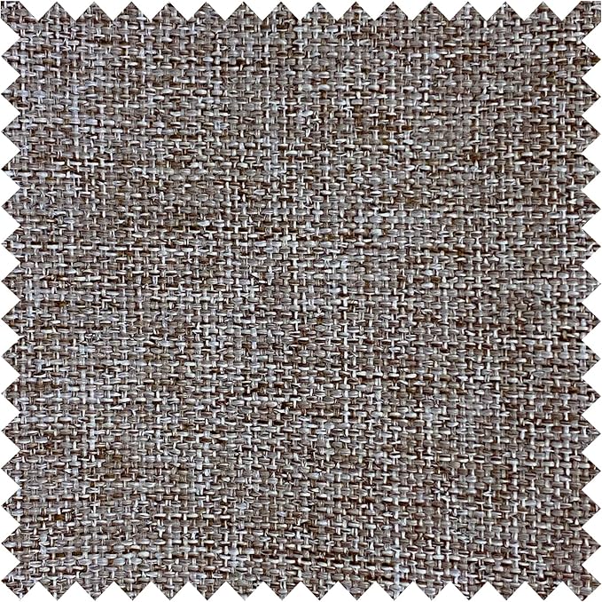 Macochico 100”Wx102”L 100% Blackout Pinch Pleated Linen Curtains - Image 7