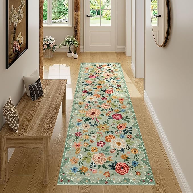 DUKINO Runner Rug, 2x7 Boho Kitchen Rug - Image 5
