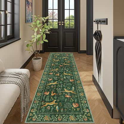 DUKINO 2x6 Rug for Hallway, Washable Kitchen Runner Rug - Image 5