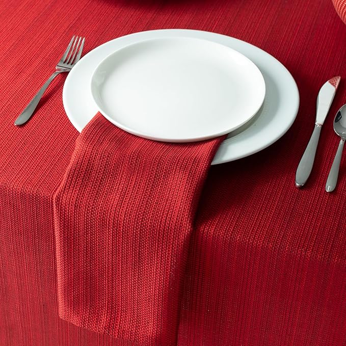 Benson Mills Cameron Textured Fabric Cloth Napkins, - Image 6