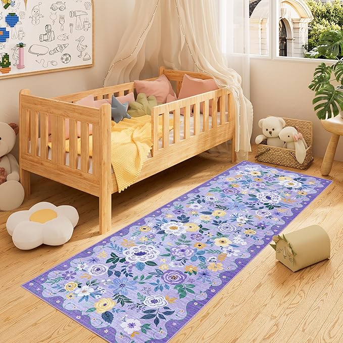DUKINO 2x6 Runner Rug for Hallway, Washable Kitchen Rug - Image 4