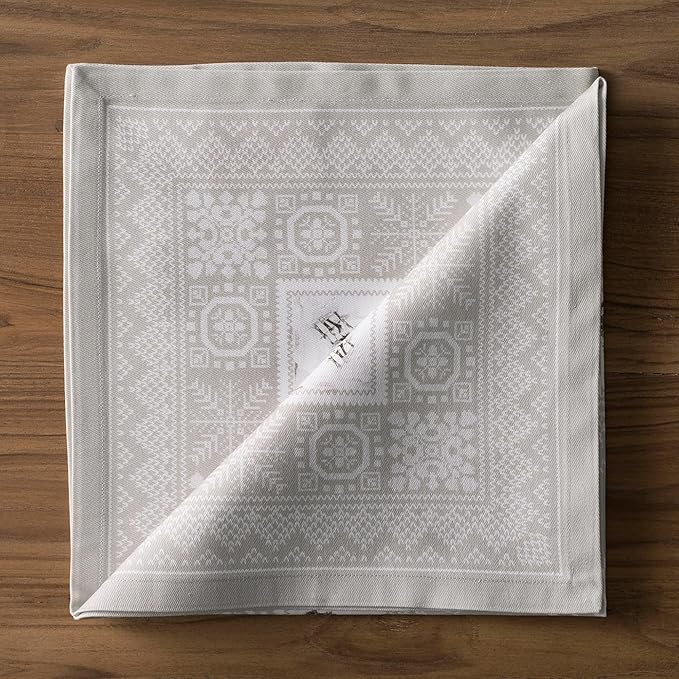 Maison d' Hermine Cloth Napkins Set of 4 100% Cotton - Image 9