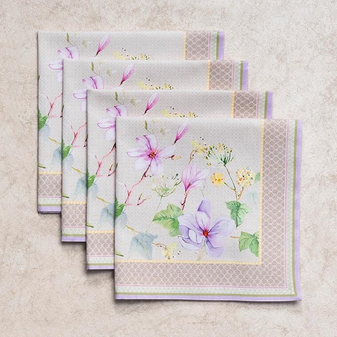 Maison d' Hermine Cloth Napkins Set of 4 100% Cotton Everyday Reusable Square - Image 9