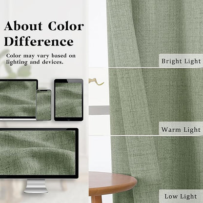 Gwine Green Curtains 45 Inch Length - Image 3