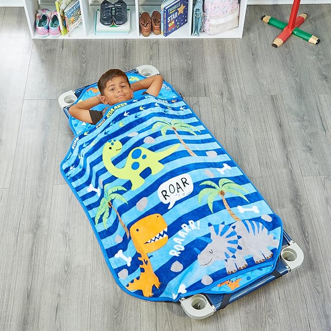 EVERYDAY KIDS Cute Preschooler and Toddler Cot Nap Mat by EVERYDAYKIDS