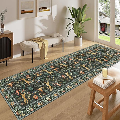 DUKINO Runner Rug, 2x8 Washable Kitchen Rugs - Image 3