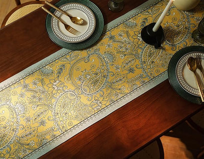13×72 Inch Table Runner, Retro-Luxury Tassels Series - Image 3