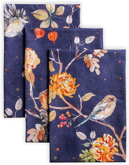 Maison d' Hermine Kitchen Towels Set of 3 100% Cotton 20" x 27.5" Reusable by MaisondHermine