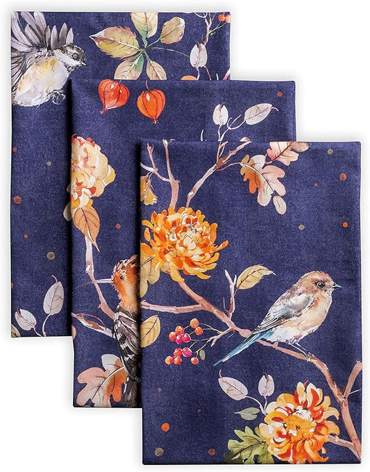Maison d' Hermine Kitchen Towels Set of 3 100% Cotton 20" x 27.5" Reusable by MaisondHermine