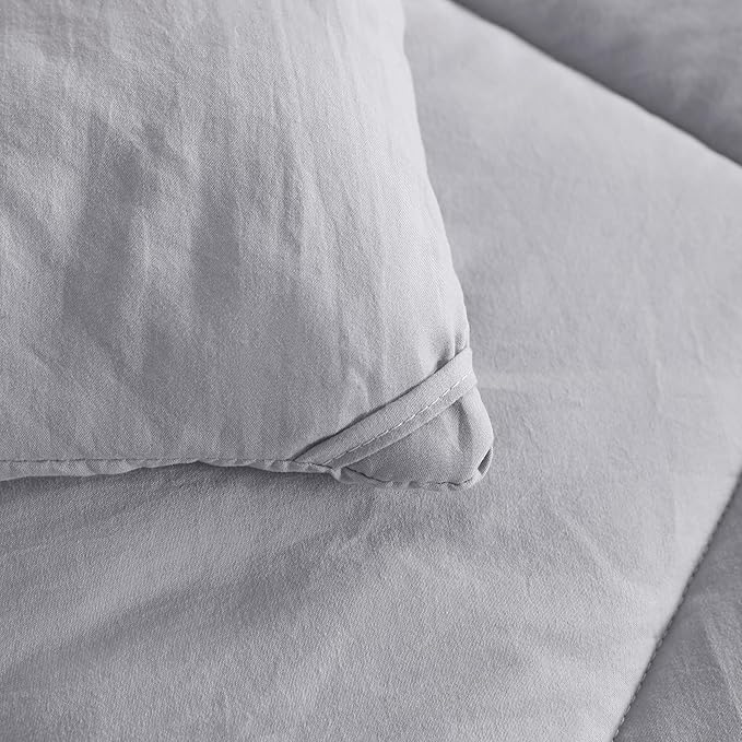 NTBAY Twin Comforter Set with Sheets, 5 Pieces Soft and Breathable Twin Bedding - Image 4
