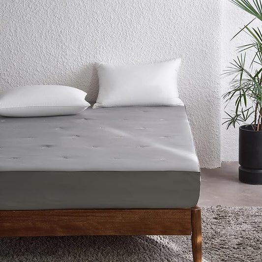 Simple&Opulence Cooling Quilted Mattress Pad – Fitted Sheet Mattress Protector by SimpleOpulence