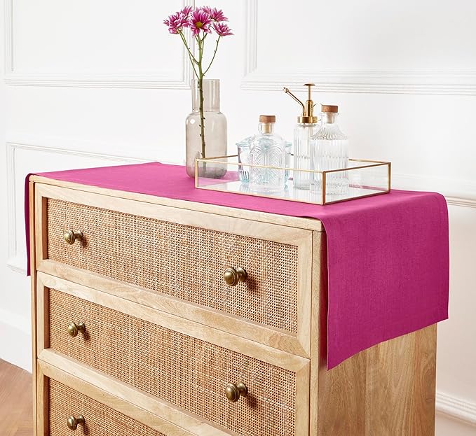 Solino Home Linen Table Runner 36 Inches - Image 3