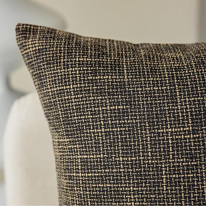 Kevin Textile 2 Packs Decorative Square Pillows Cover Outdoor Throw Pillows - Image 3
