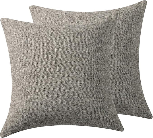 Throw Pillow with Insert 18x18 Inch Set of 2 by Unknown