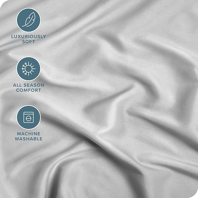 Bare Home Fitted Bottom Sheet California King Size - Image 2