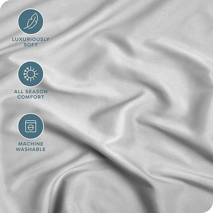 Bare Home Fitted Bottom Sheet California King Size - Image 2