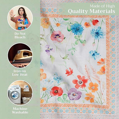 Maison d' Hermine Cloth Napkins Set of 4 100% Cotton Everyday Reusable Square - Image 3