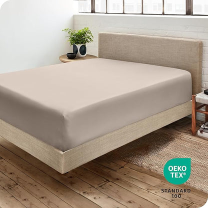 Bare Home Fitted Bottom Sheet Twin Size - Image 4