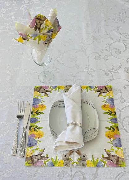 AM Decor Easter Luncheon Paper Napkins 20-Count Dinner Paper Napkins - Image 5