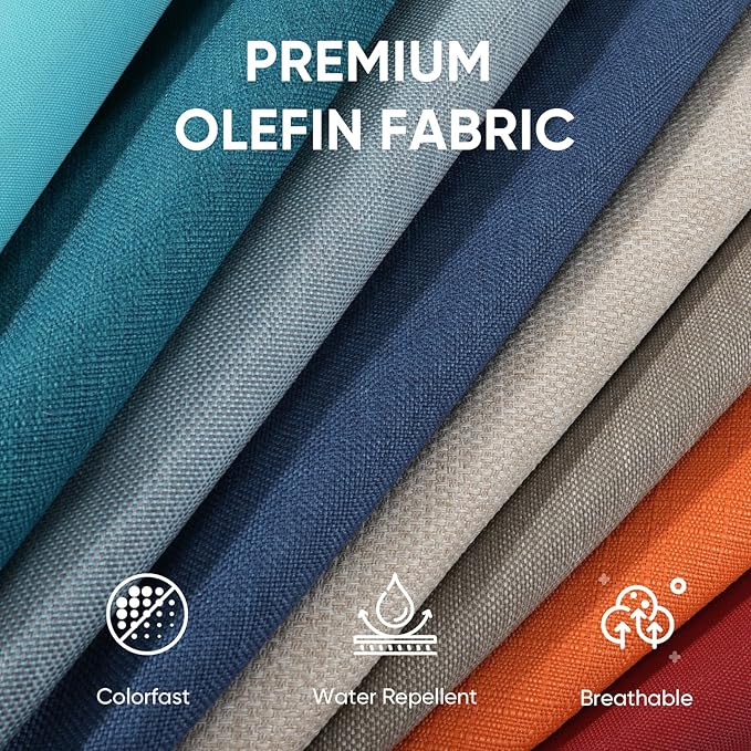 Outdoor Furniture Cushions, 6 inch Thick Seat Cushions - Image 5