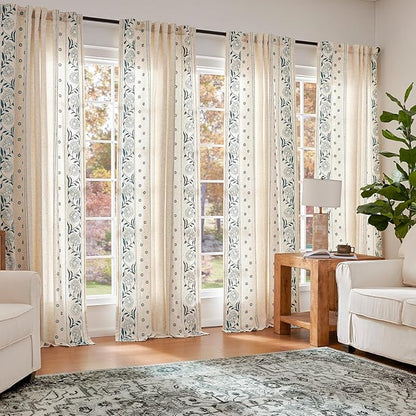 jinchan Winslow Lined Linen Curtains - Image 3