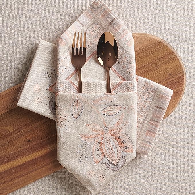 Maison d' Hermine Napkin 100% Combed Cotton Premium 20 Inch x 20 Inch Set of 4 - Image 3