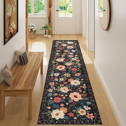 DUKINO 2x8 Runner Rug for Hallway, Washable Kitchen Runner Rug - Image 4