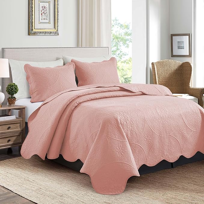 IR Imperial Rooms Twin Quilt Bedding Set Size + 1 Pillow Shams - Image 5