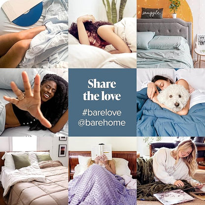 Bare Home Fitted Bottom Sheet King Size - Image 9