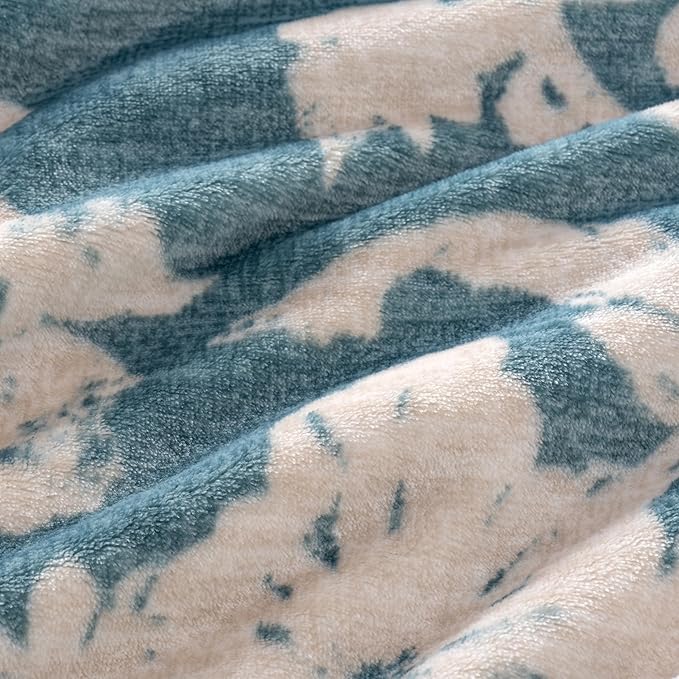 Luxury Printed Fleece Warm Blanket, Soft Lightweight Velvety Plush Throw - Image 9