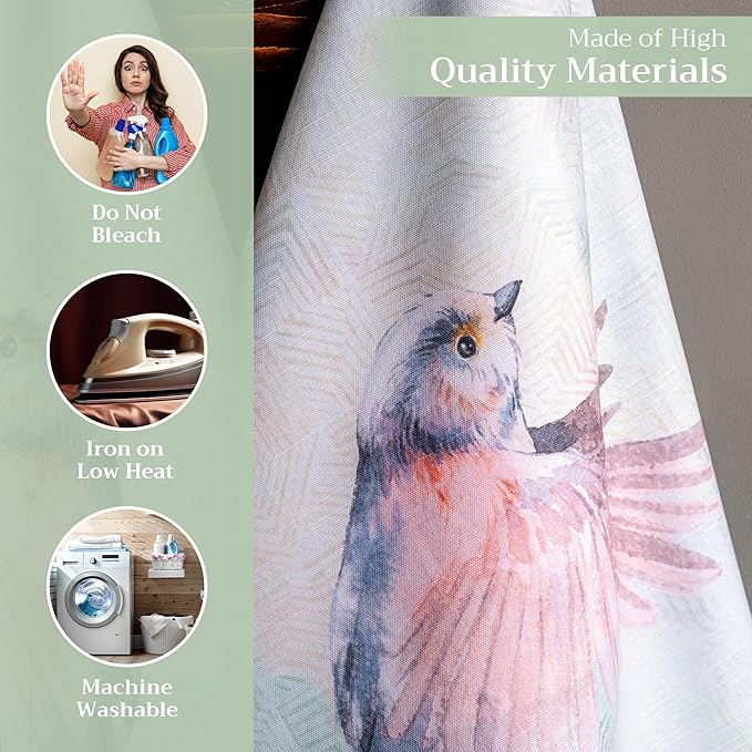 Maison d' Hermine Kitchen Towels Set of 3 100% Cotton 27.50" x 20" Reusable - Image 3