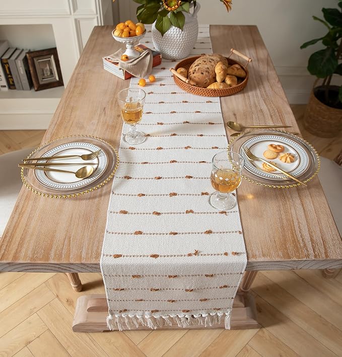 Caflife Boho Table Runner 60 Inchs Long - Image 3