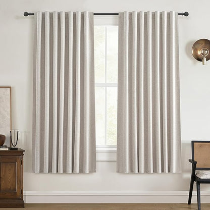 54 Inch Curtains Sunblock Curtains by QJMYDECO